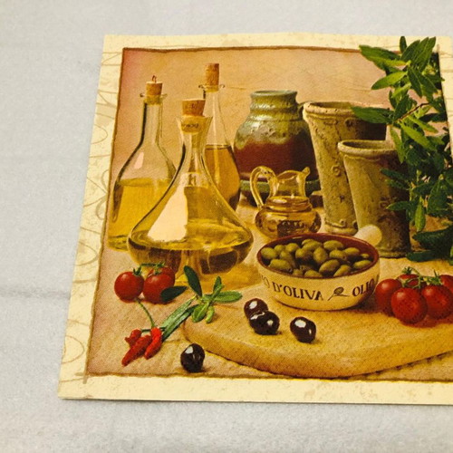Decoupage napkin G. new, 33 x 33 cm