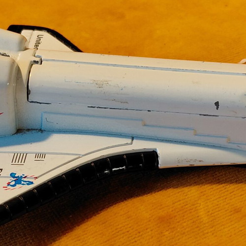 Vintage Space Shuttle Discovery toy, NASA aerospace