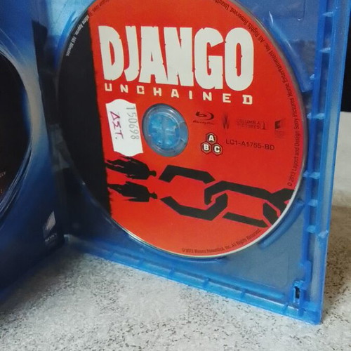 Django Unchained Blu-Ray like new with Greek subtitles