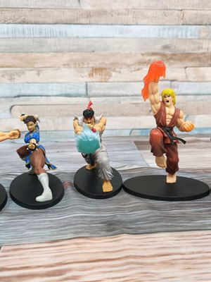 Street Fighter фигури Capcom 2019 комплект от 5, като нови