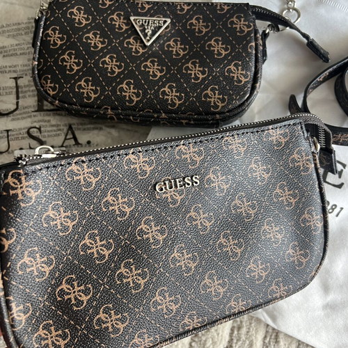 Guess bags set new, shoulder, brown, 2 pieces