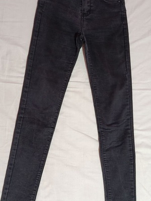 Marmalady skinny jeans, size S, black faded to grey