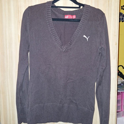 Puma long-sleeve shirt used, size S, brown