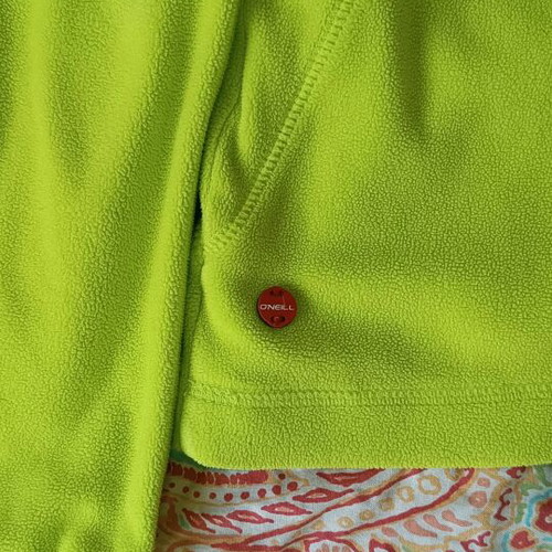 O'Neill fleece like new, size L, yellow