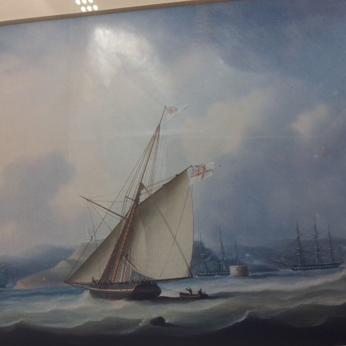 Decorative frames with sea theme like new, set of two 34x44 cm