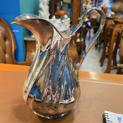 Italian Silver Pitcher 731.7gr like new, handmade by Cosi