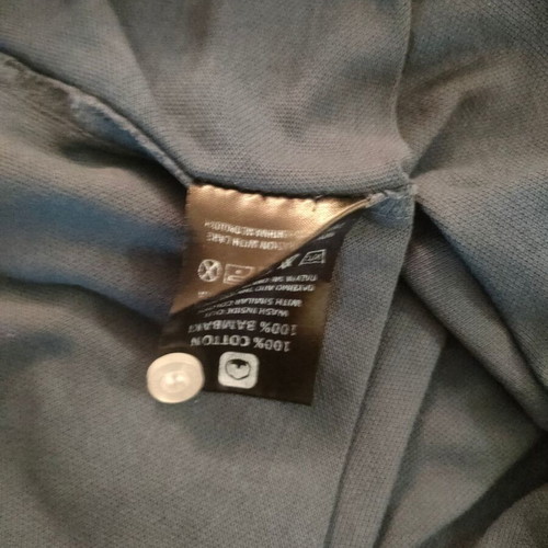 Emerson polo piqué shirt used, XXL, petrol color