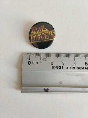 Κονκάρδα Evil Invaders καινούργια, 1inch / 25mm