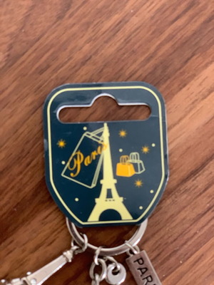 Keychain with Paris theme new