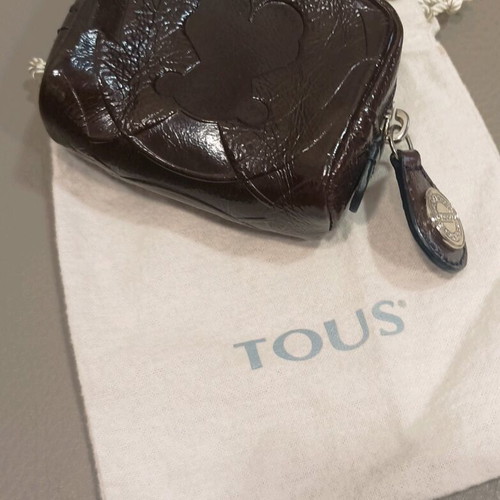 Tous small wallet brown new single compartment