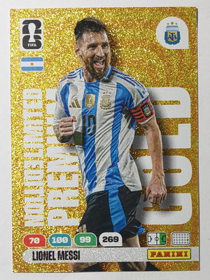 Κάρτα Adrenalyn FIFA World Cup 2026 Lionel Messi Argentina premium limited edition