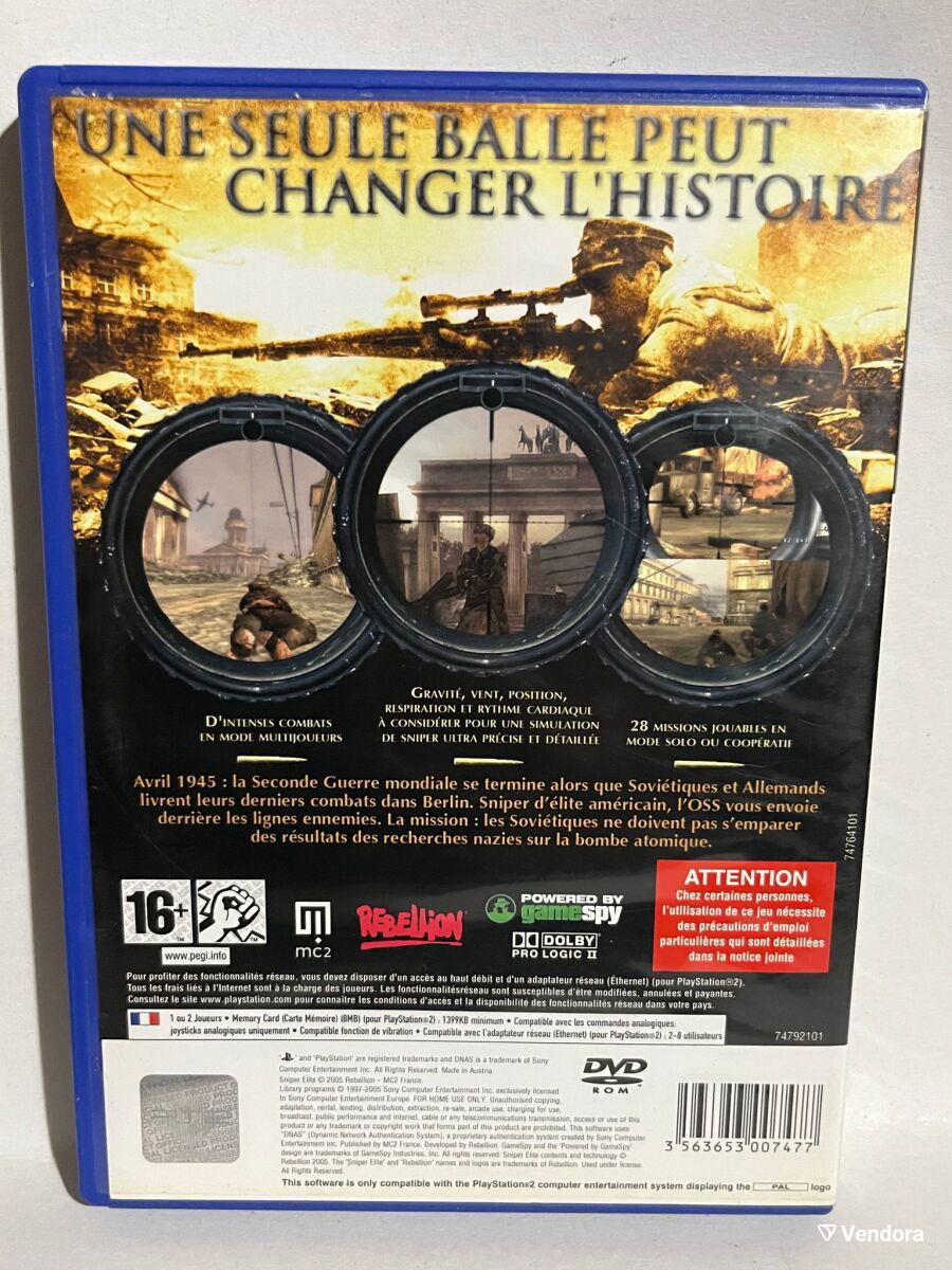 Sniper Elite - Jeux vidéo - Achat & prix Sniper Elite - Jeux vidéo - Achat & prix