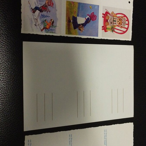 Christmas cards and tags like new, pack of 6 cards and 9 tags