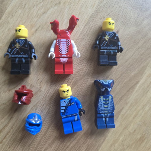 Lego Ninjago Minifigures used, some incomplete