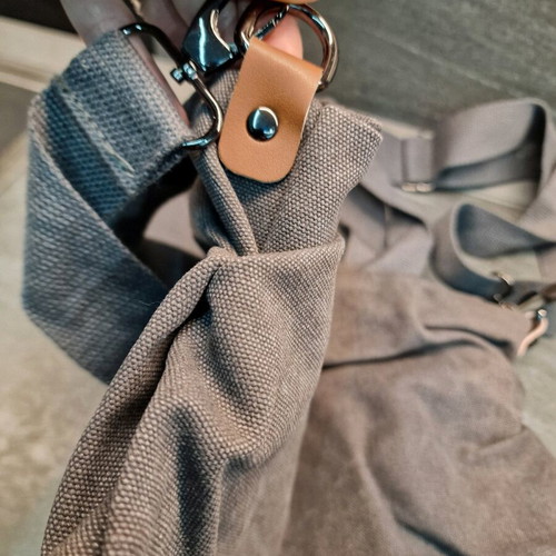 Women's shoulder bag new, gray