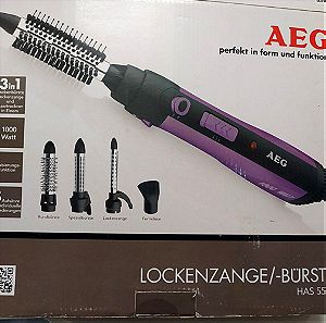 AEG Ηλεκτρική βούρτσα,ψαλίδι μαλλιών για μπούκλες και στεγνωτήρας μαλλιών