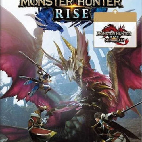 Monster Hunter Rise Sunbreak Nintendo Switch like new