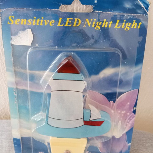 LED Night Light with Sensor, Lighthouse Design + Disney Kids Backpack