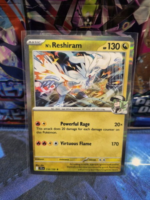 Pokemon Card N's Reshiram 116/159 JTG Holo Rare new