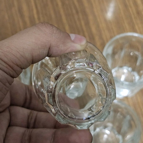 Wine glasses used, pack of 5 pieces