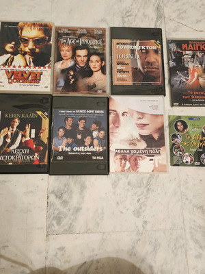 Collection of 8 DVDs like new, romantic and drama films