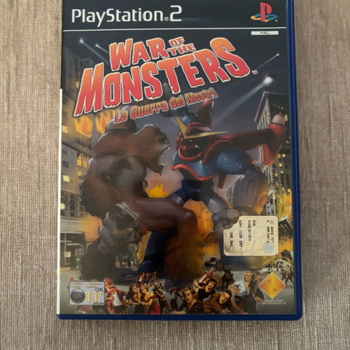 War of the Monsters PlayStation 2 used PAL