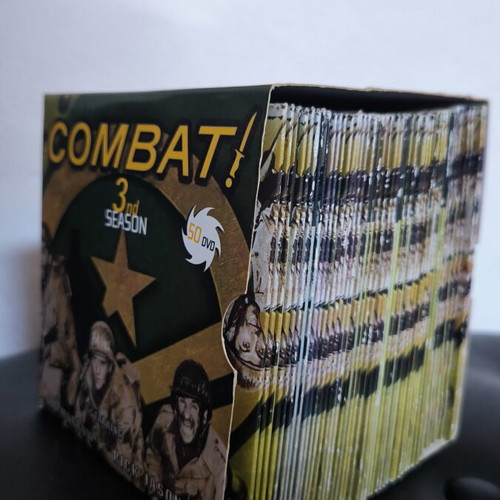 Combat DVD series 3 seasons, new, English language, Greek subtitles