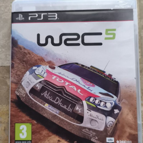 WRC 5 PS3 game used, very good condition with disc