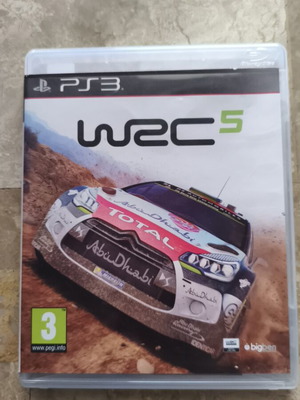 WRC 5 παιχνίδι PS3 μεταχειρισμένο, σε πάρα πολύ καλή κατάσταση με δισκάκι