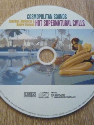 Cosmopolitan Sounds Hot Supernatural Chills 2CD συλλογή μεταχειρισμένη, ηλεκτρονική