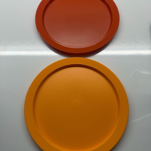 Tupperware plate set new, hard plastic, ideal for babies