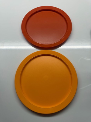 Tupperware plate set new, hard plastic, ideal for babies
