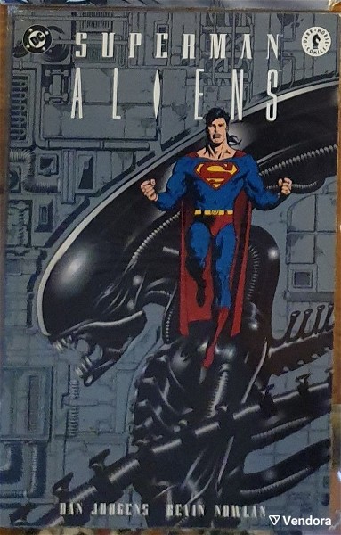  DC COMICS xenoglossa SUPERMAN VS. ALIENS  1995