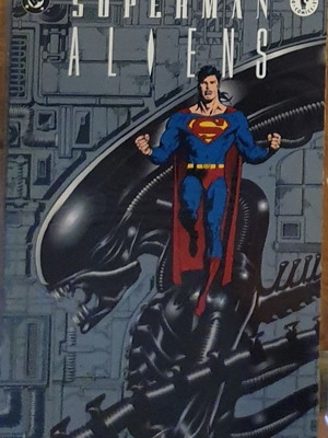 Superman vs. Aliens κόμικ μεταχειρισμένο 1995 αγγλικά