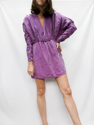 Zara dress like new, thin and light fabric, purple, size M