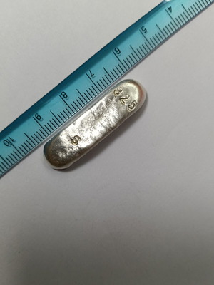 Μπάρα Ασήμι 925 Sterling μασιφ 14,7 γραμμάρια συλλεκτική σαν καινούργιο