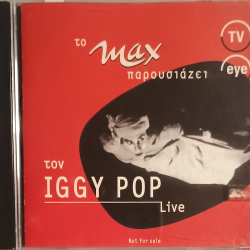 Iggy Pop Live CD used, rock