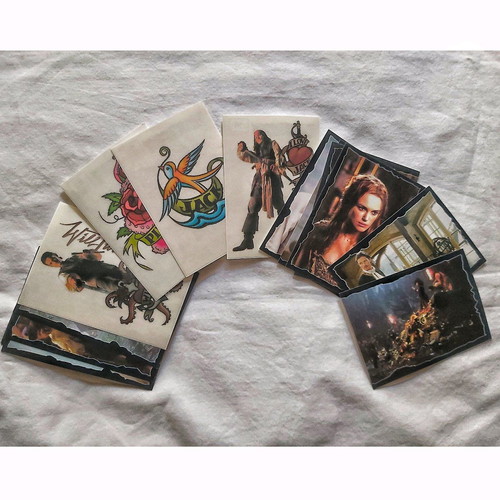 Panini Pirates of the Caribbean stickers new, 15 pieces
