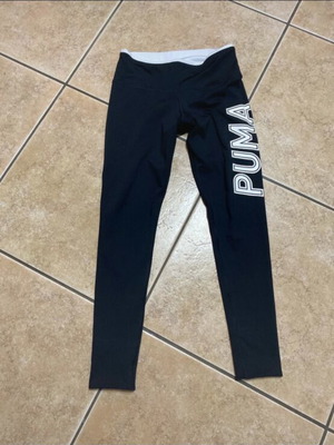 Puma leggings like new, size S, black and white