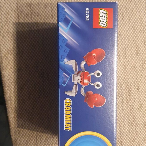 Lego 40781 Sonic The Hedgehog Badnik Crabmeat new, sealed