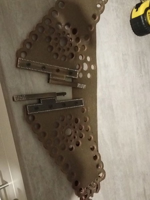 Valentino leather belt like new, brown and gold, adjustable length