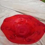 Decorative platter new, red