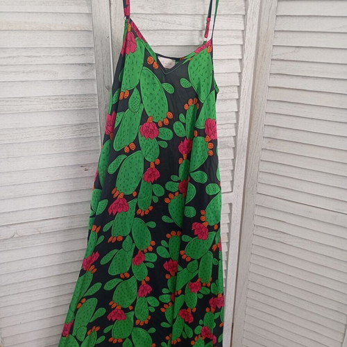 We Are maxi satin dress like new, colorful, sizes S M