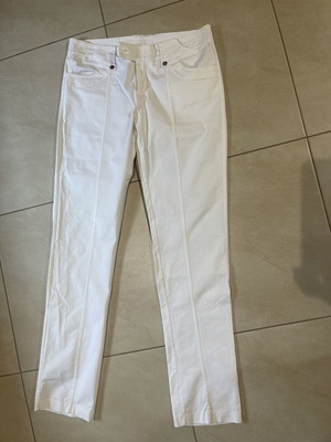 White summer pants like new, size S 36 8