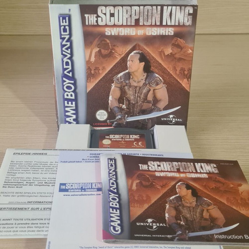 The Scorpion King Sword of Osiris for Game Boy Advance used