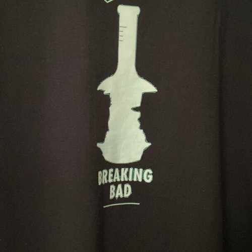 T Shirt Breaking Bad TV series XL new, black, 100% cotton