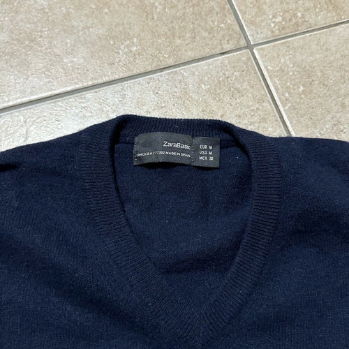 Zara men's blouse new, dark blue, size M