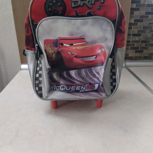 McQueen kindergarten school bag like new