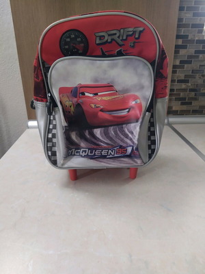 McQueen kindergarten school bag like new