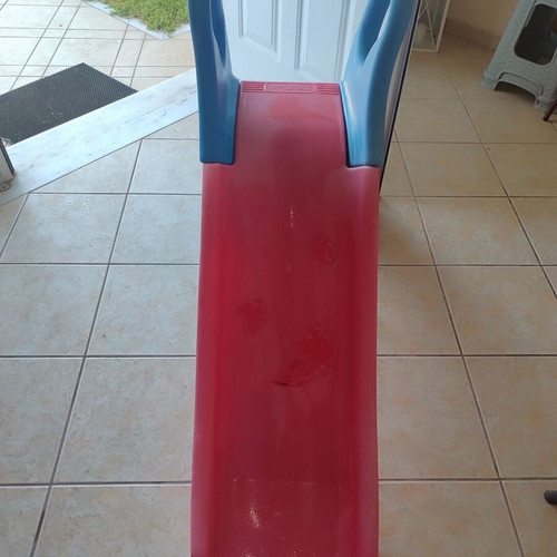 Junior Big plastic children's slide used, 2 steps, 110×54×70 cm